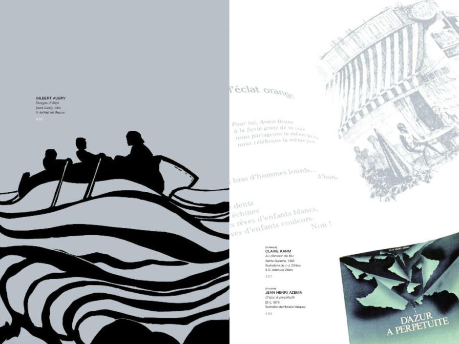 design graphique livre exposition