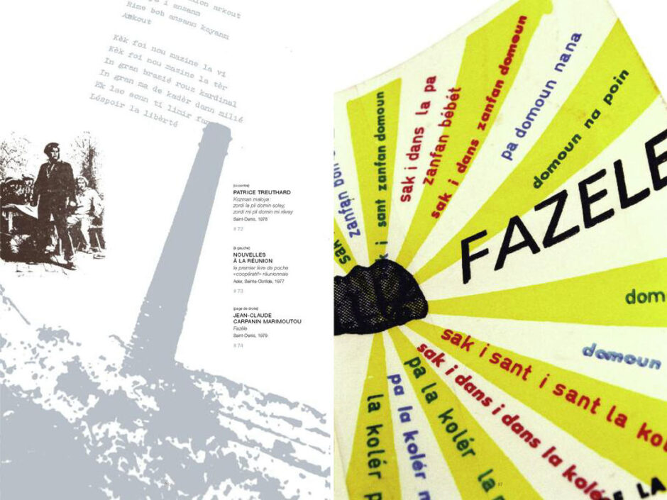 design graphique livre exposition. Fazelle