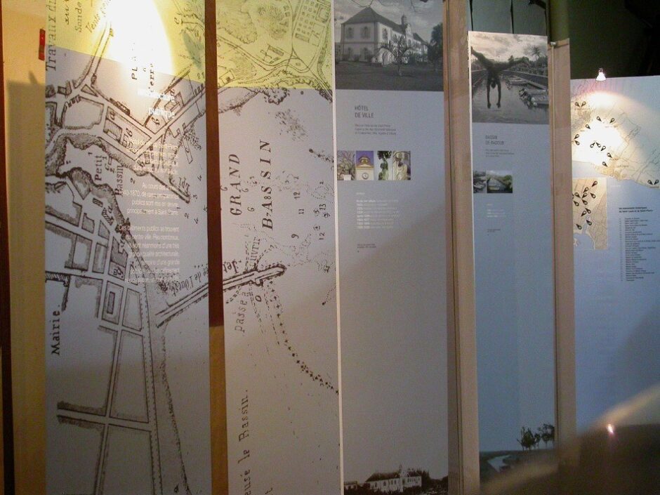 conception graphique panneaux exposition