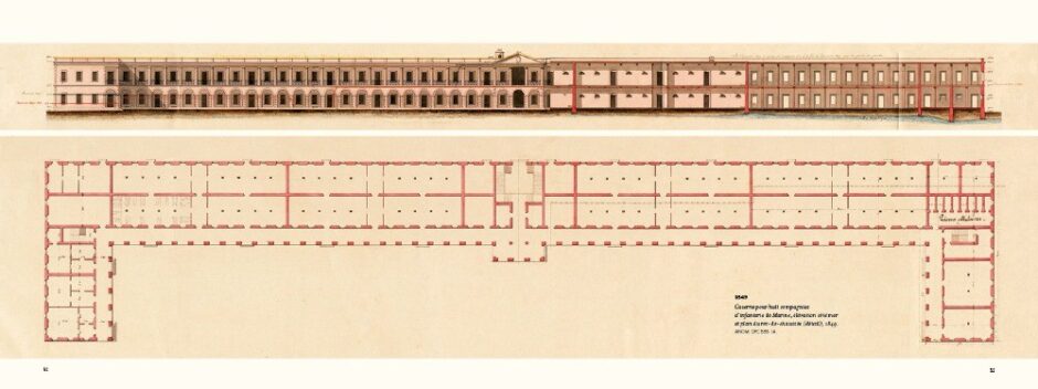 Conception graphique d"élévations d'architecturale historiques