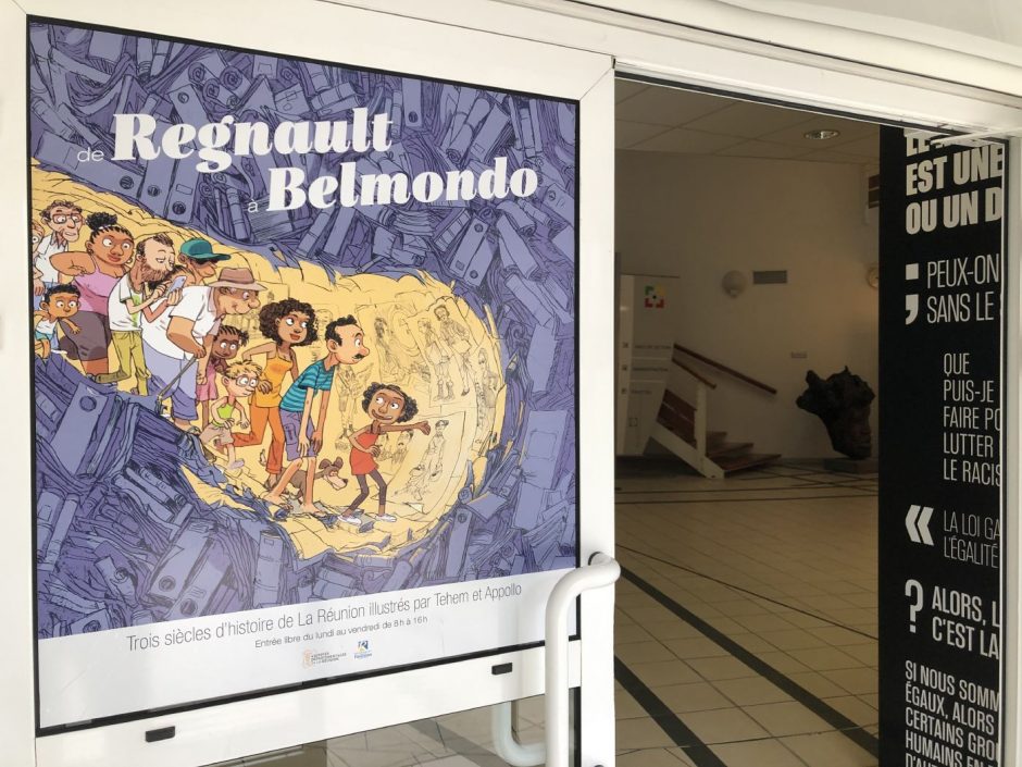 De Regnault à Belmondo, Trois siècles d’histoire de La Réunion illustrés par Tehem et Appollo