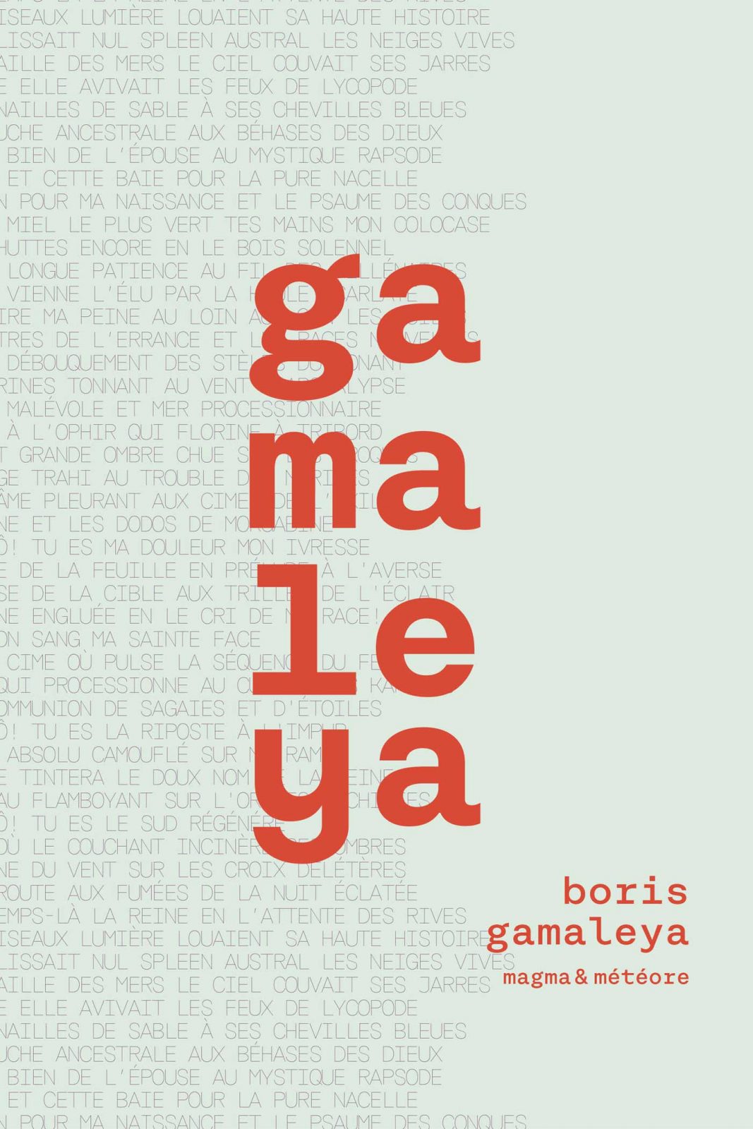 Boris Gamaleya, le livret