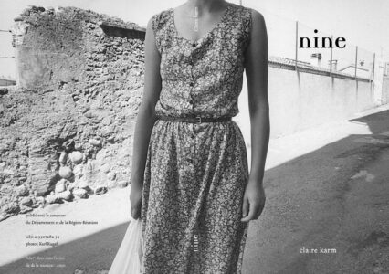 Design graphique Livre Nine de Claire Karm couverture - Kamboo design-